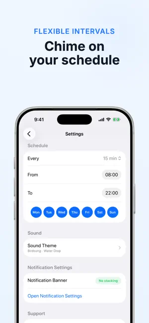 Chimebird - Hourly Voice Chime screenshot 3