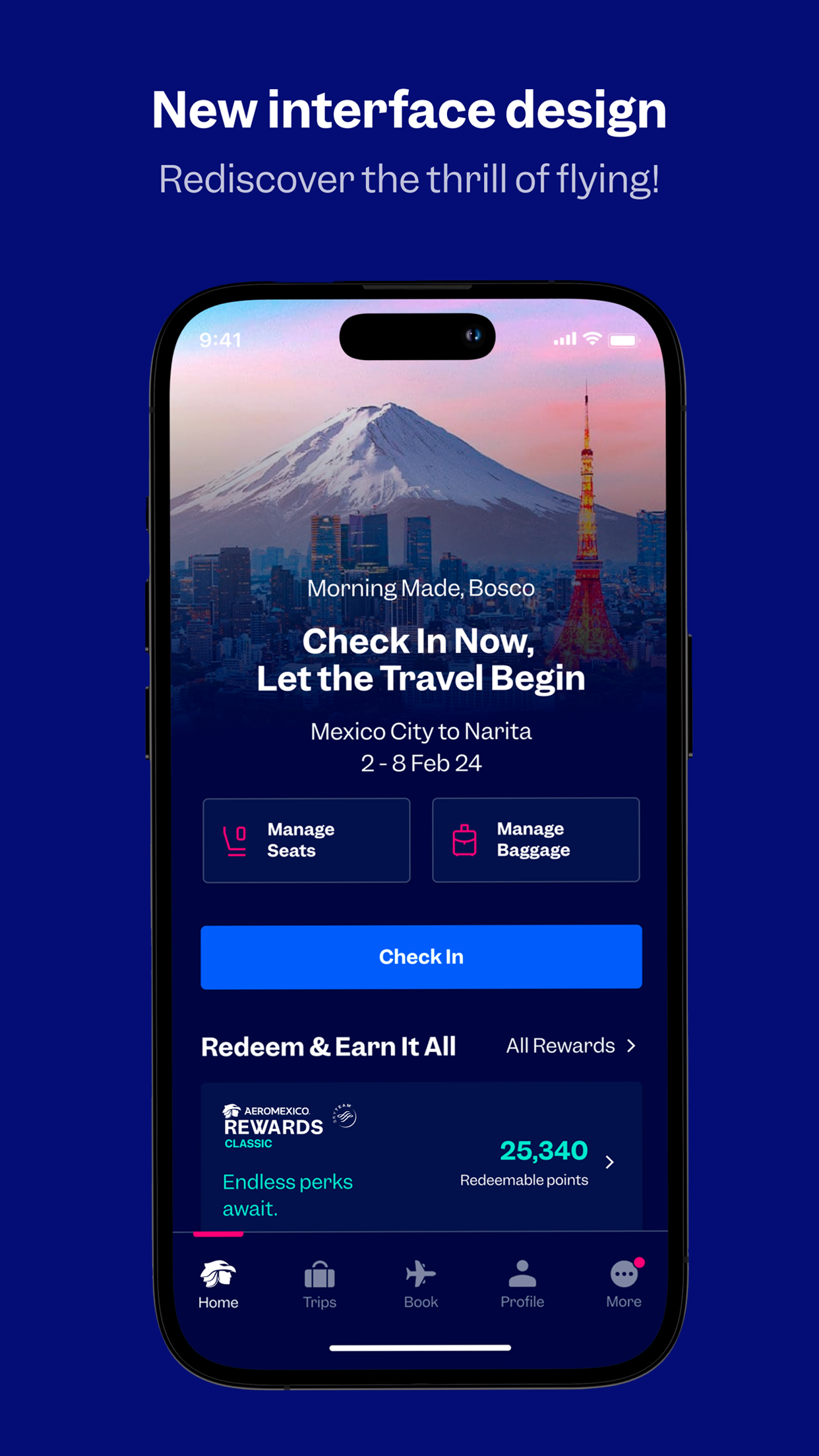 Aeroméxico screenshot 1