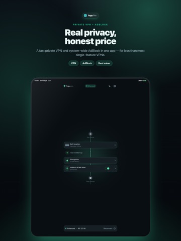 fogu Pro: Fast VPN & AdBlock iPad screenshot