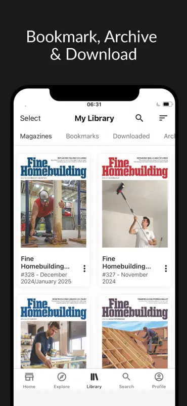 Fine Homebuilding Magazine screenshot 4 of 5
