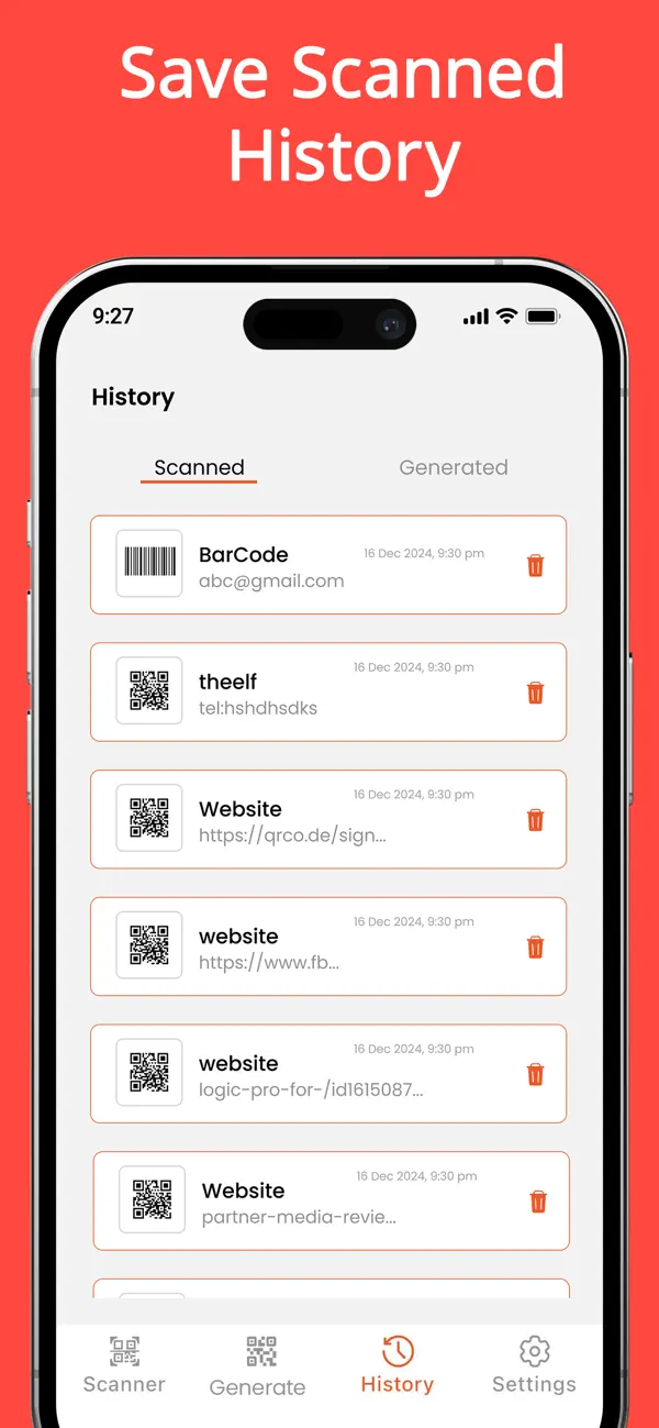 #6. QR Code Reader: Code Scanner (iOS) Ved: Tech Nest