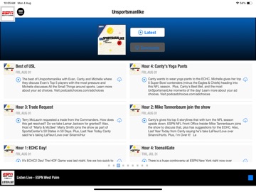 ESPN South Florida iPad screenshot