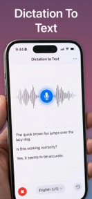 iSpeech - Dictation to Text screenshot