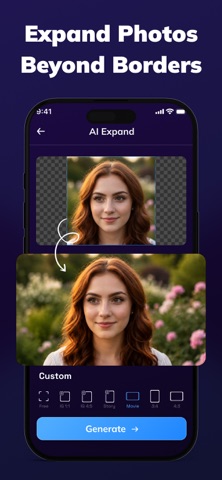 Fotorix: AI Photo Editor iPhone screenshot