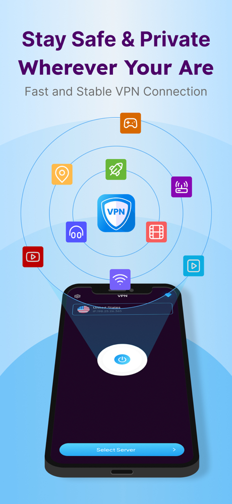 PrivacyArmor - Super Fast VPN screenshot 1