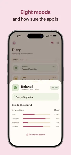 Cat Meow Translator: Sarman screenshot 2
