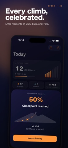 Spire: Stair Tracker Screenshot 2 of 6
