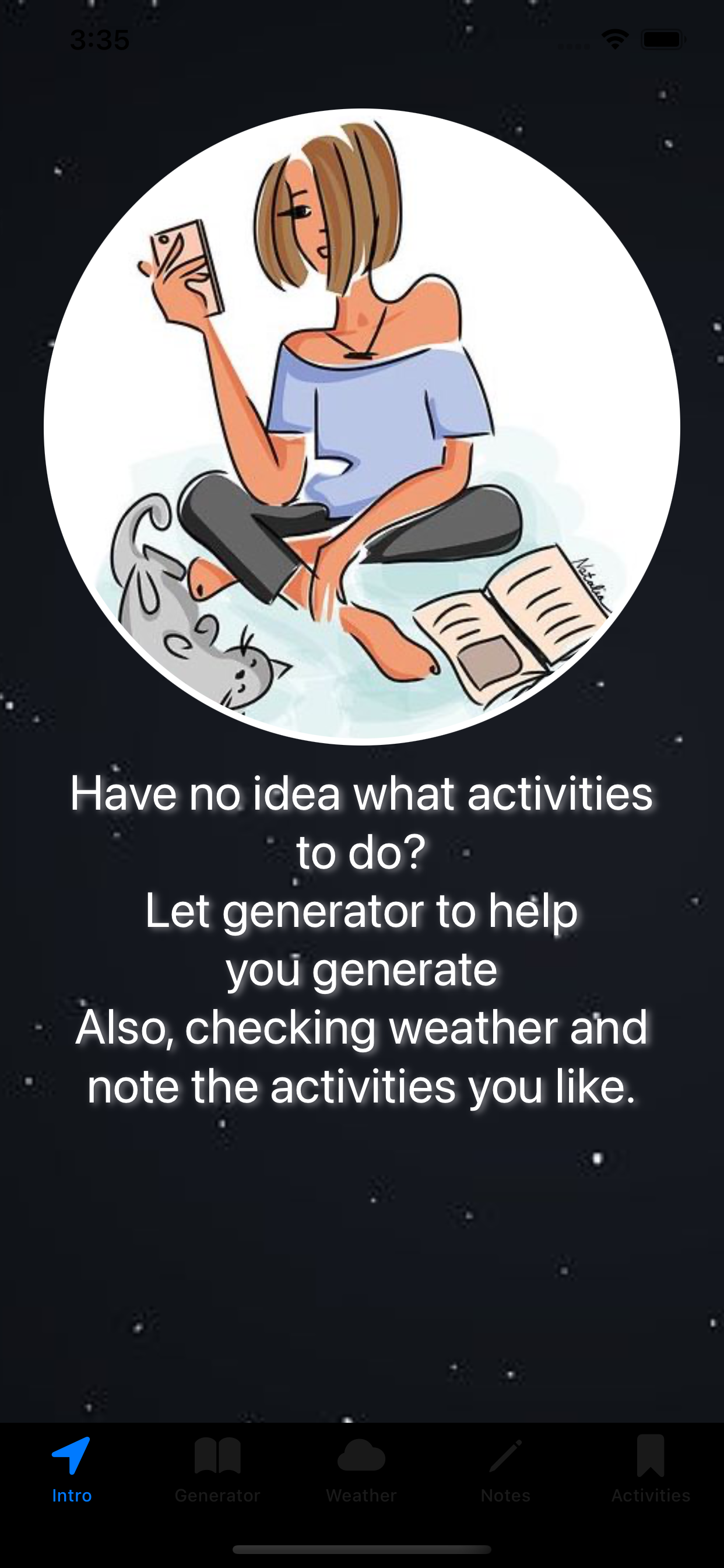 Activities ideas and reference