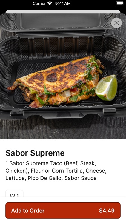 Sabor Tacos screenshot-3