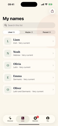 Nominao - Baby Names Together screenshot 5