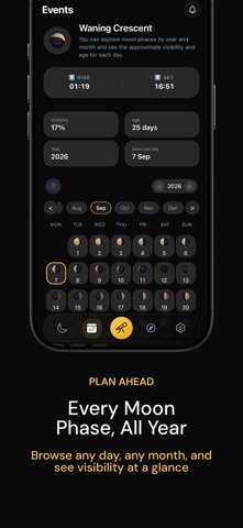 Moon Tracker: Sky & Star Guide iPhone screenshot 7