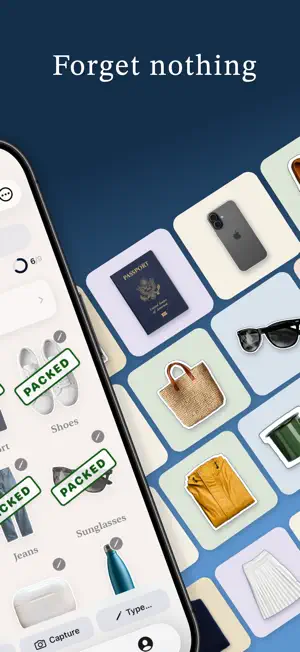 SnapPack: Travel Packing List screenshot 2