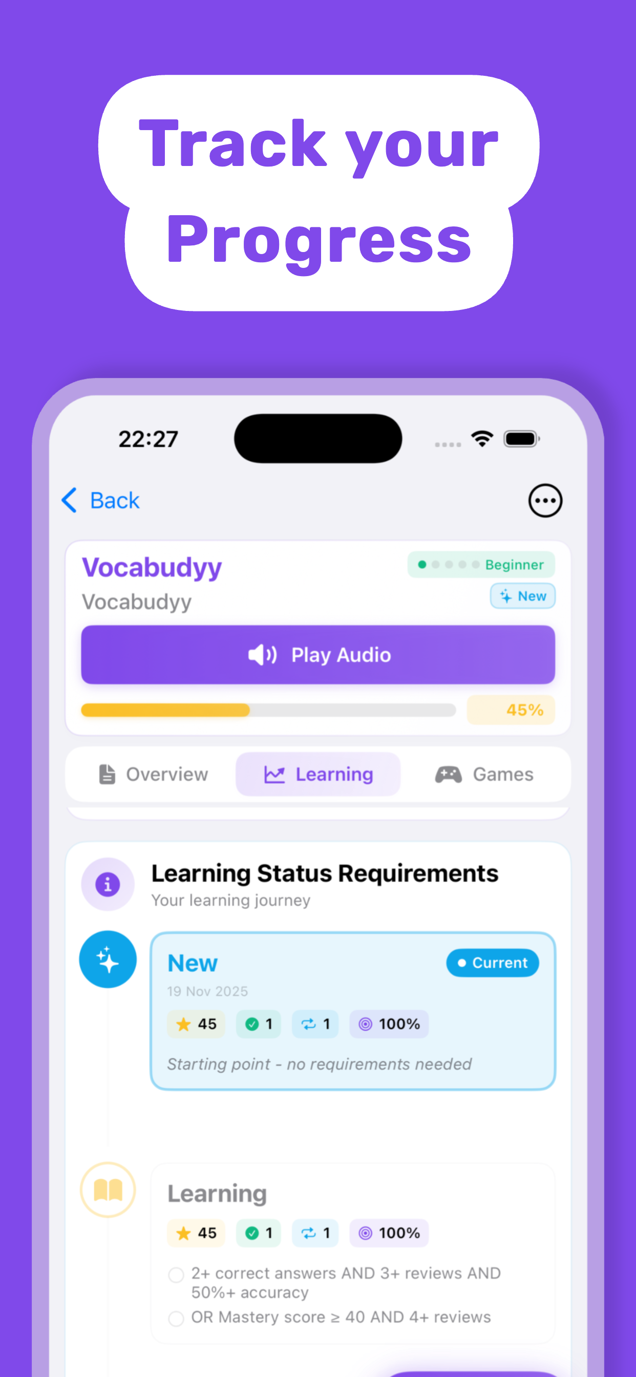 VocaBuddy - Learn Words!