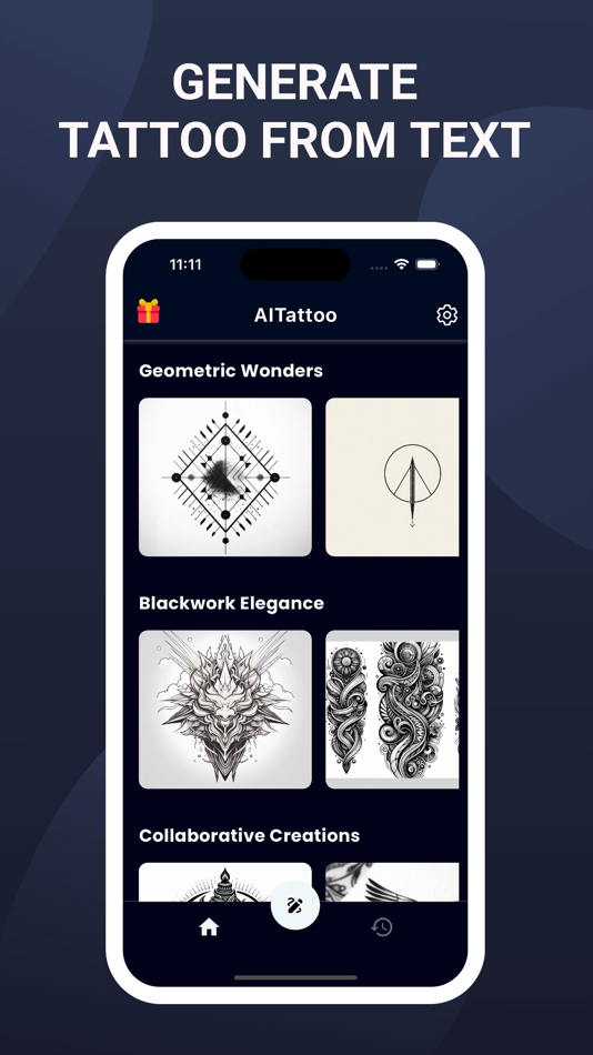 #3. AI Tattoo Generator Art Maker・ (macOS) Podle: Tatsat Brahmbhatt