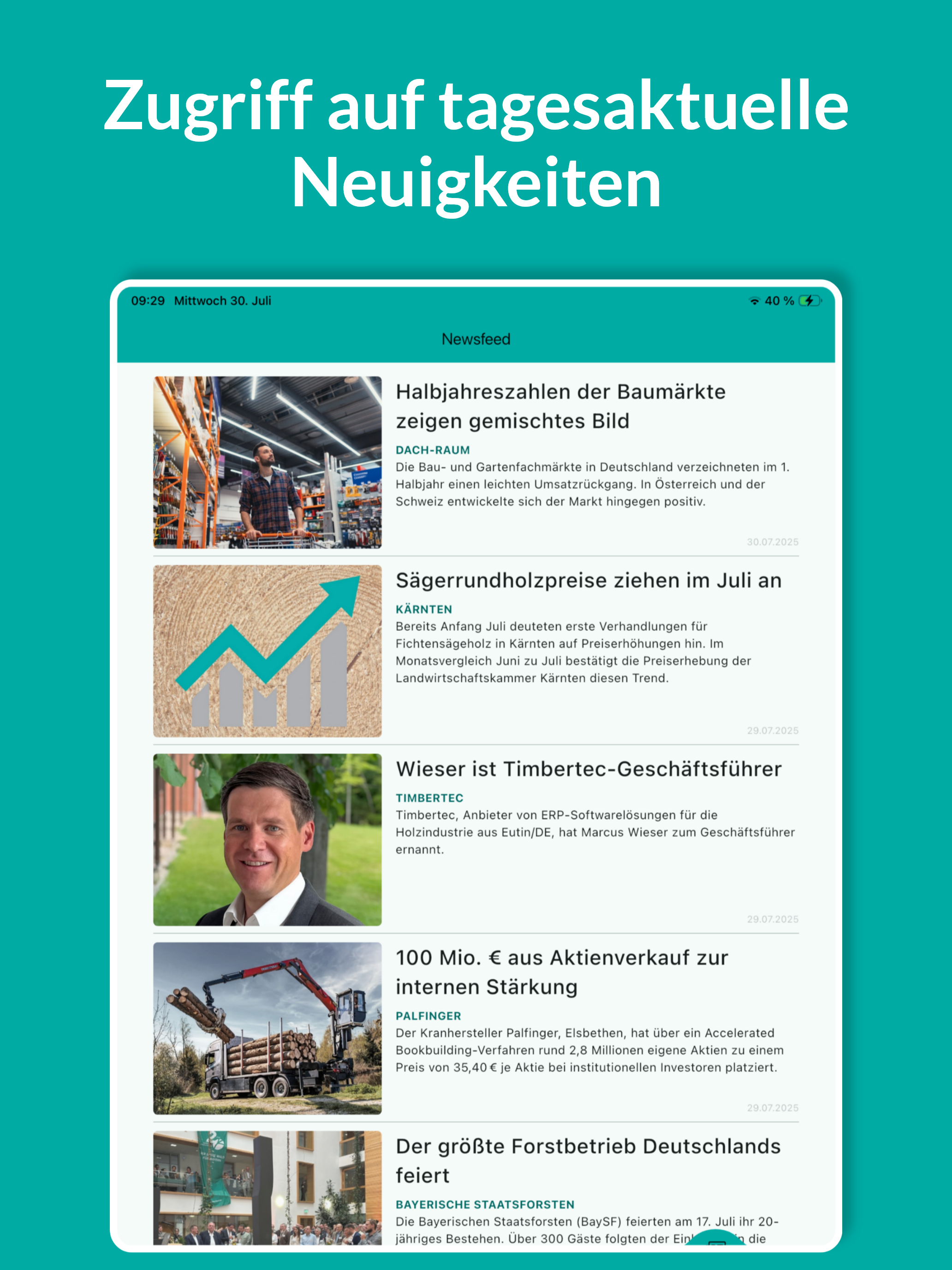 Holzkurier