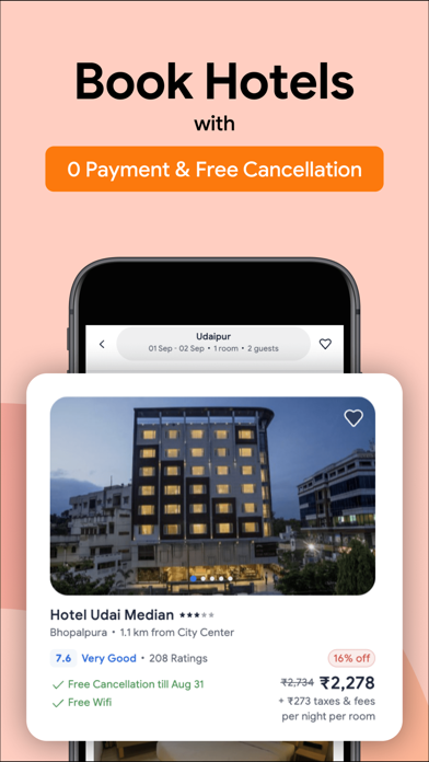 ixigo: Flight & Hotel Booking Screenshot