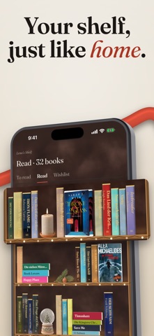 Novely: BookTracker Shelf Screenshot 1 of 10