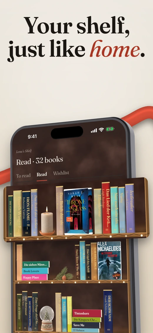 Novely: BookTracker Shelf screenshot 1