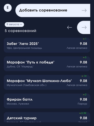 Спорт вокруг. iPad screenshot 2