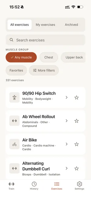 Kelbria – FitNotes screenshot 3