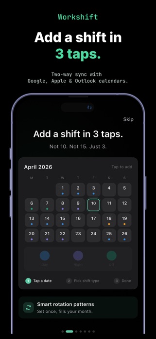 Shift Calendar - Work Planner Screenshot 3 of 9