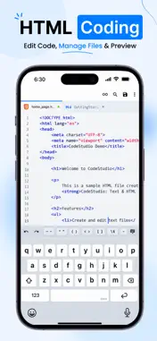 CodeStudio: Text & HTML Editor screenshot 1