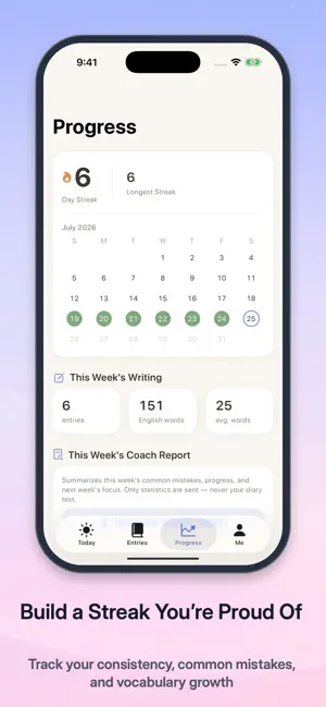 AI English Diary Coach screenshot 4