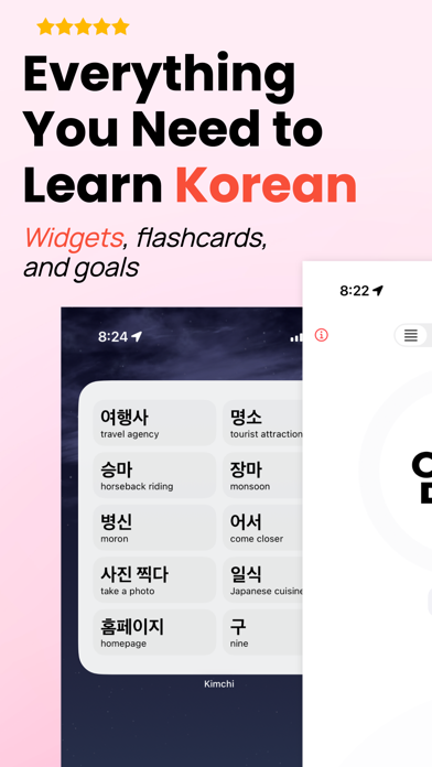 TOPIK Kimchi - Learn Korean iPhone screenshot 1 - Education app