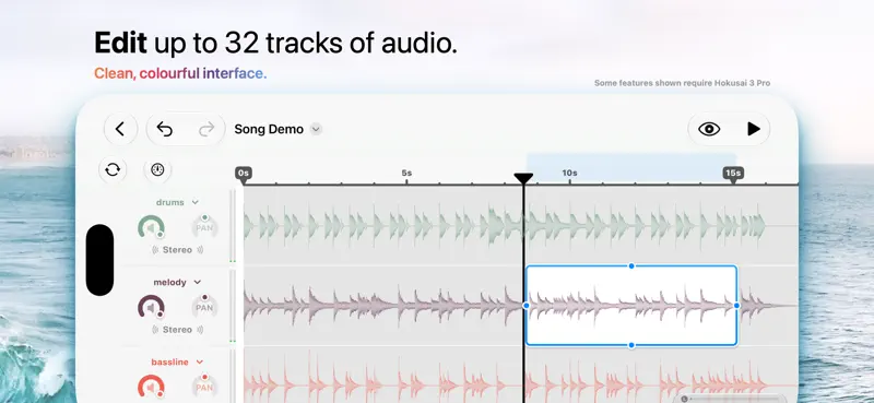 Hokusai Audio Editor screenshot 1 of 5