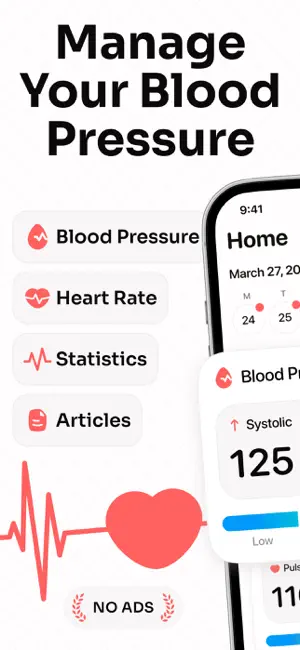 Heart Rate Monitor: Cardia screenshot 1