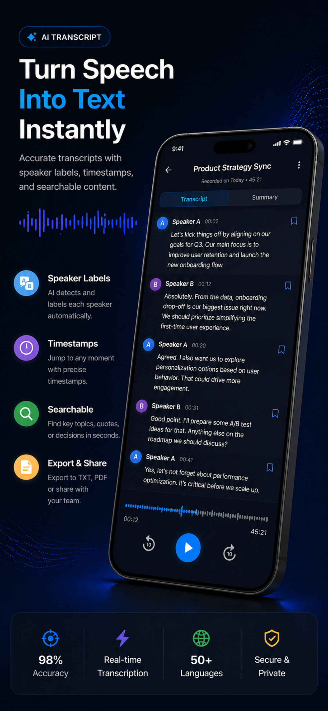 AI Voice Note