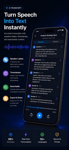 AI Voice Note Screenshot 3 of 4