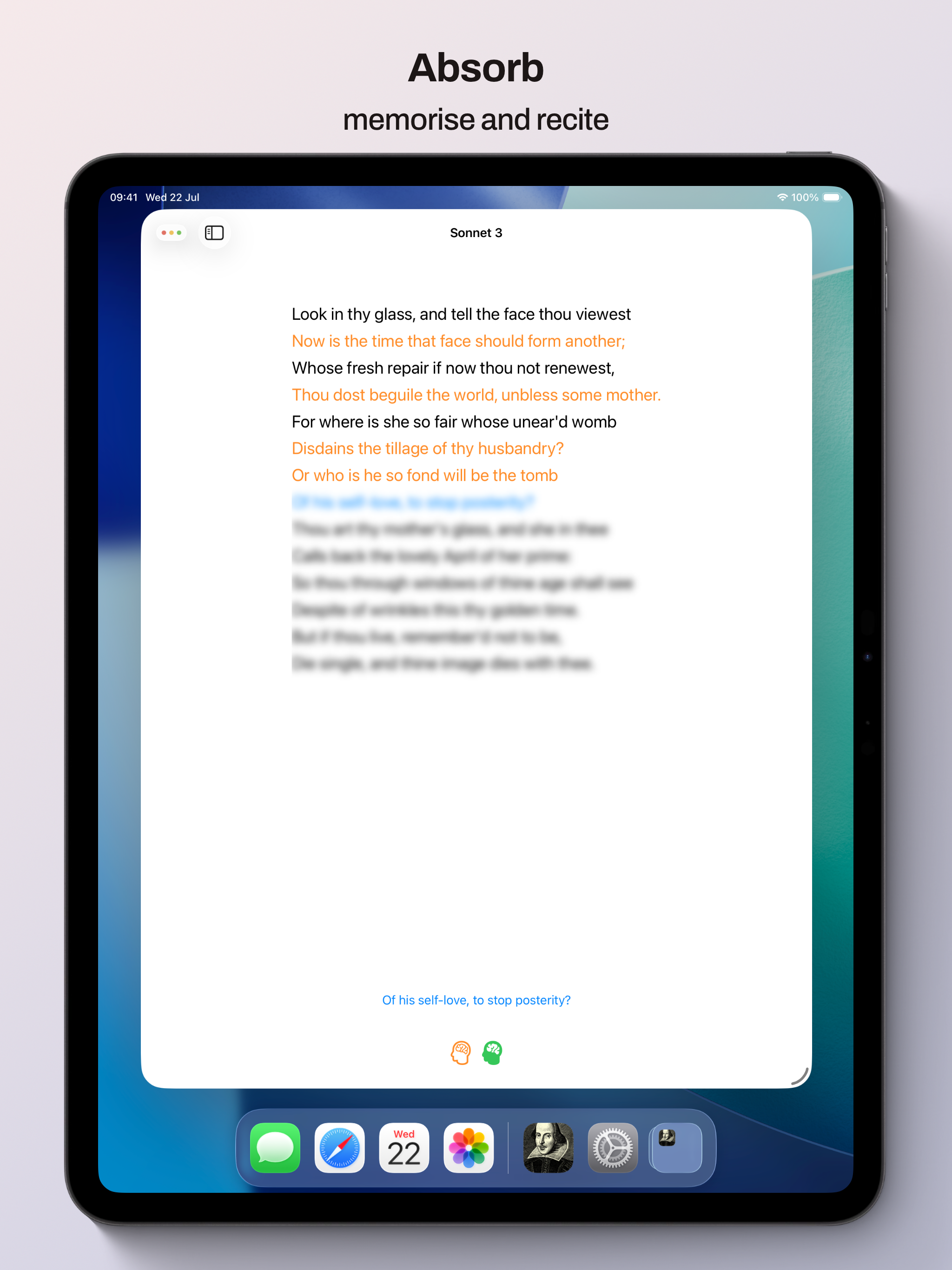 Shakespeare: The Sonnets screenshot 8