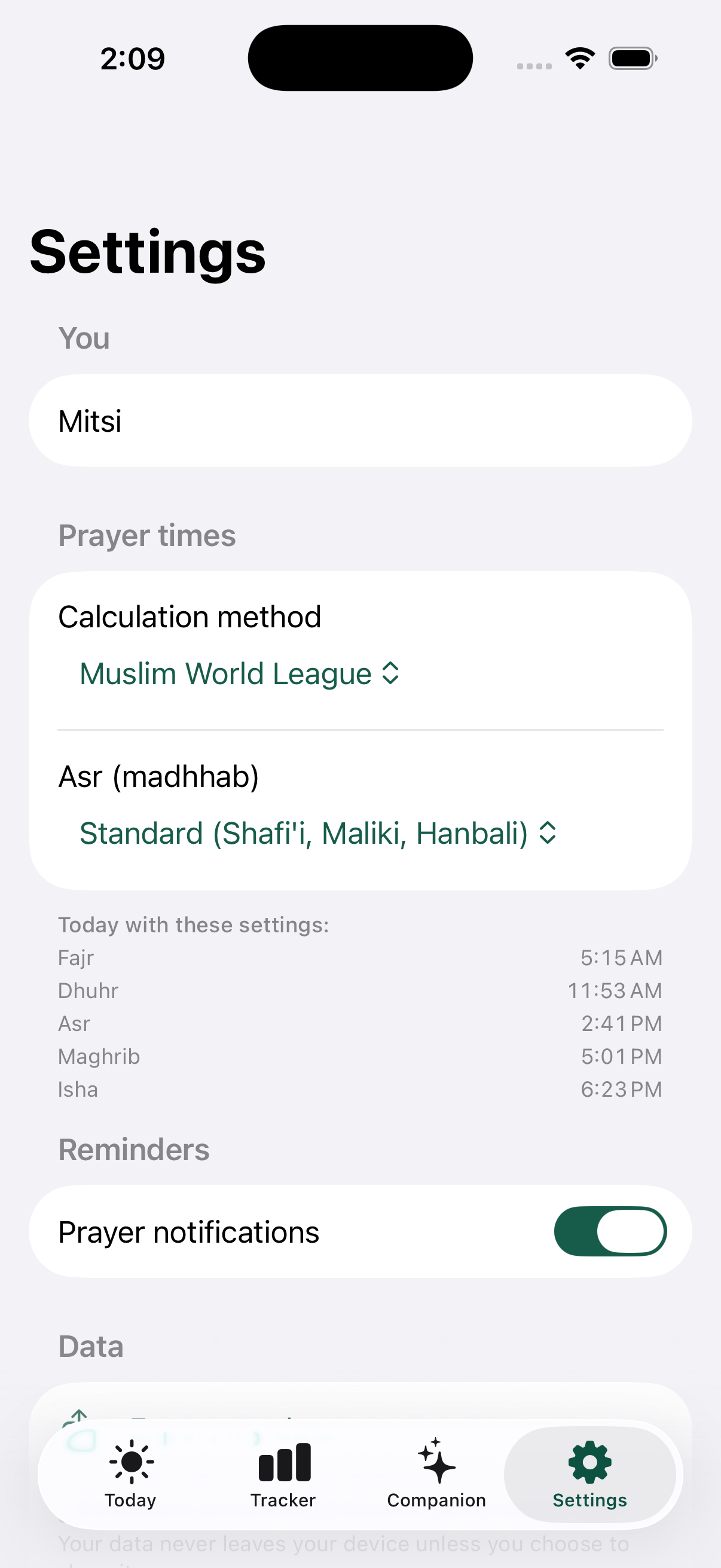 Falah: Salah Tracker & Adhan