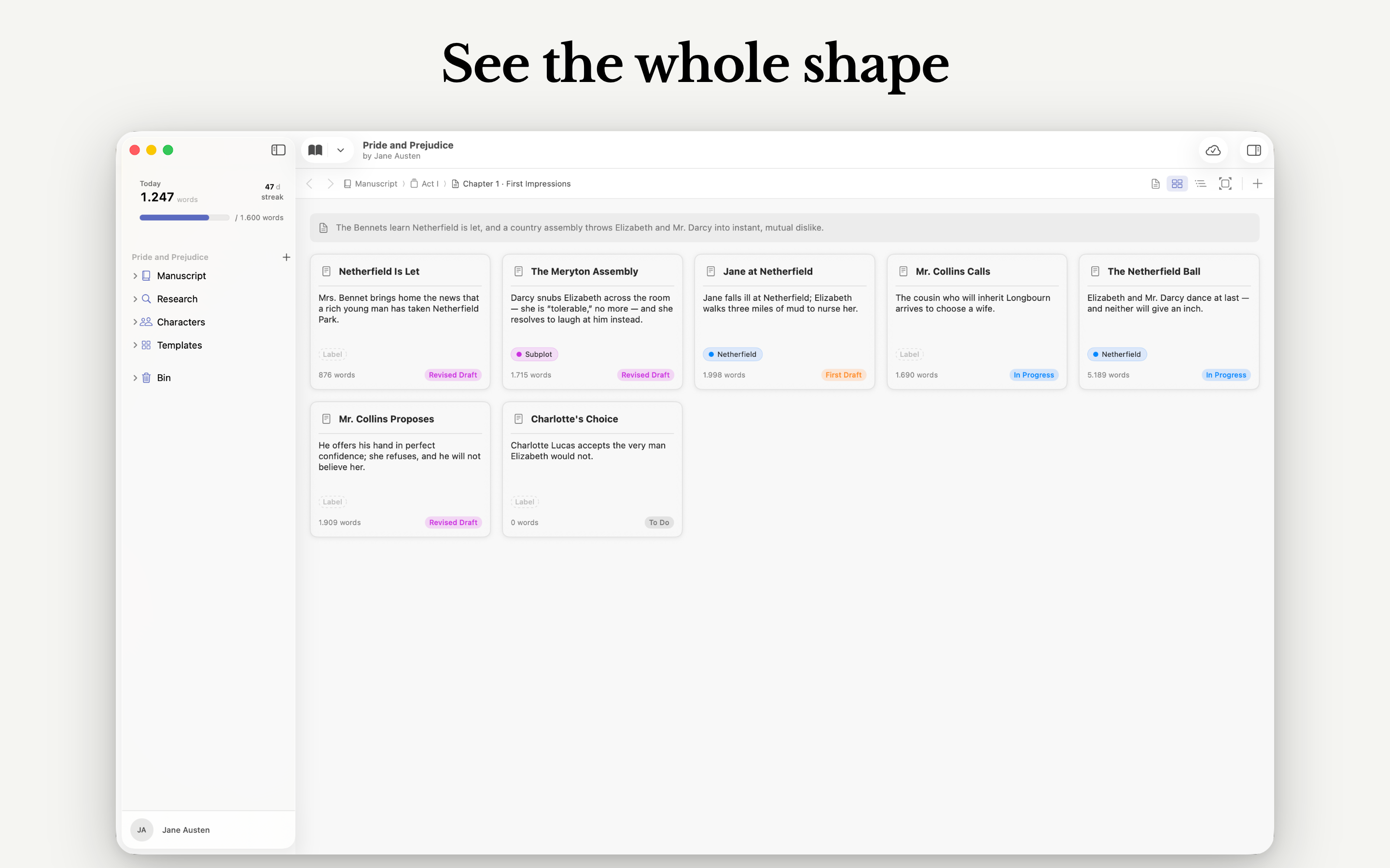 Vondel: Writing App screenshot 27