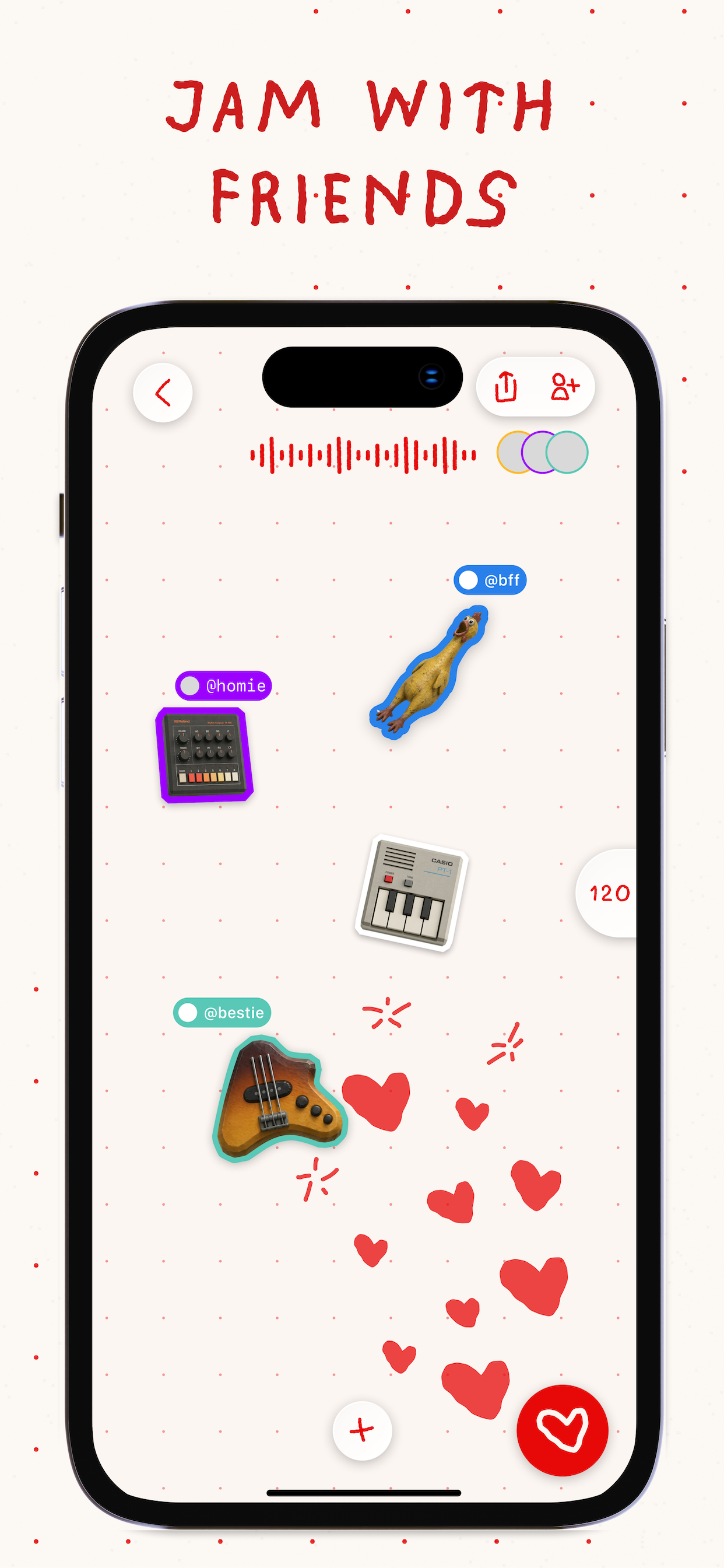 bop - jam with friends screenshot 3