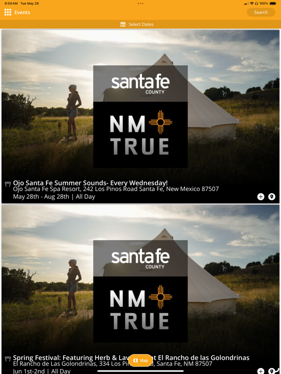 Santa Fe NM True iPad screenshot 6 - Travel app