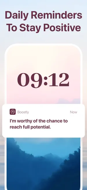 Boostly - Daily Affirmations screenshot 1