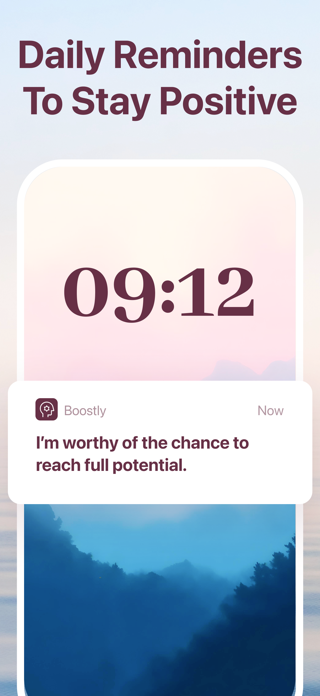 Boostly - Daily Affirmations Screenshot 1 of 6