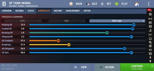 OOTP Baseball 27 Go! screenshot 4