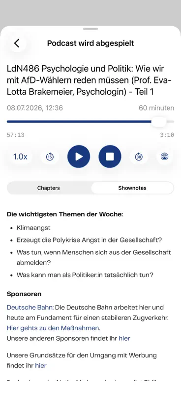 Lage der Nation Podcasts screenshot 3 of 6