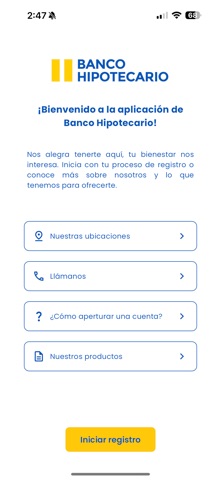 App Móvil BH Screenshot 1 of 7