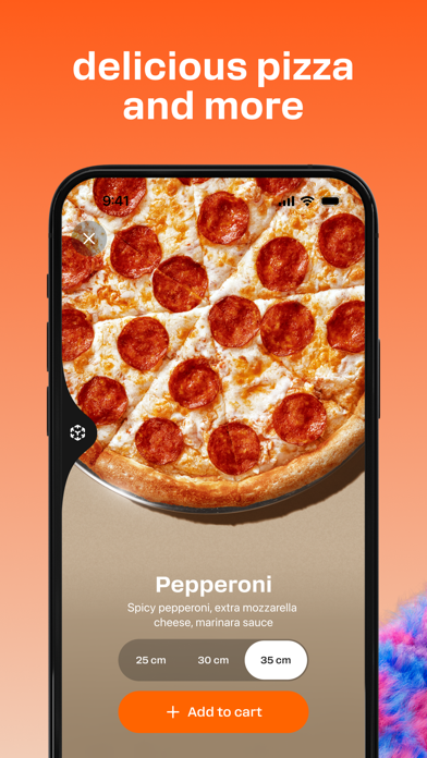 Screenshot 1 of Dodo Pizza Delivery App