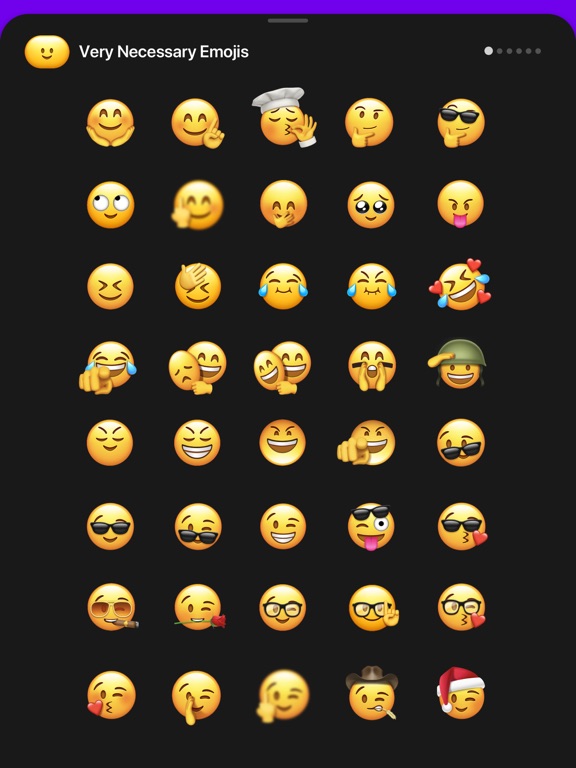 Screenshot #6 pour Very Necessary Emojis