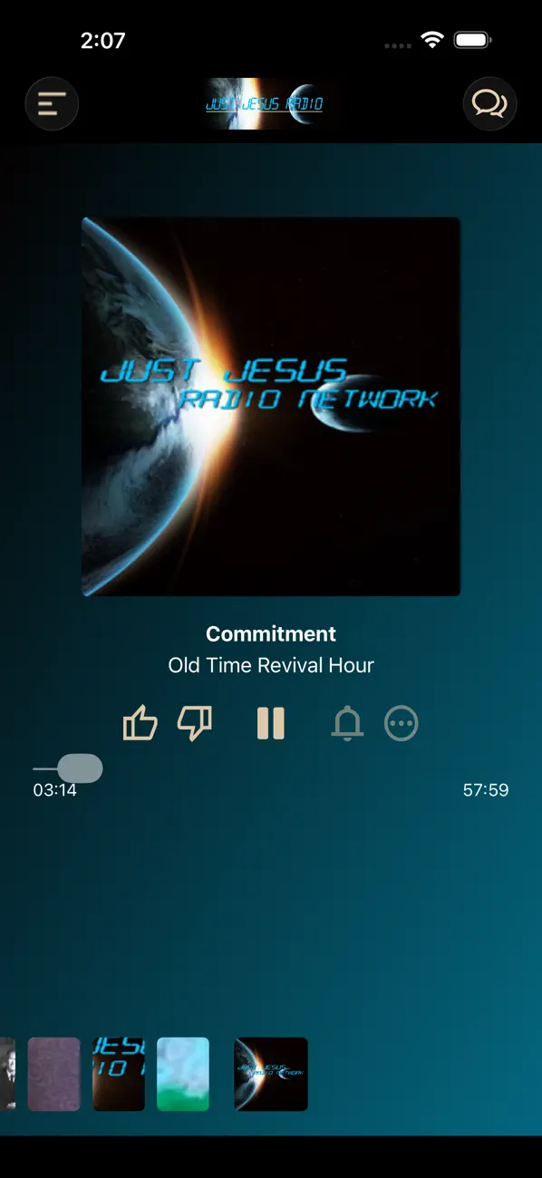 Screenshot #1 pour Just Jesus Radio Network