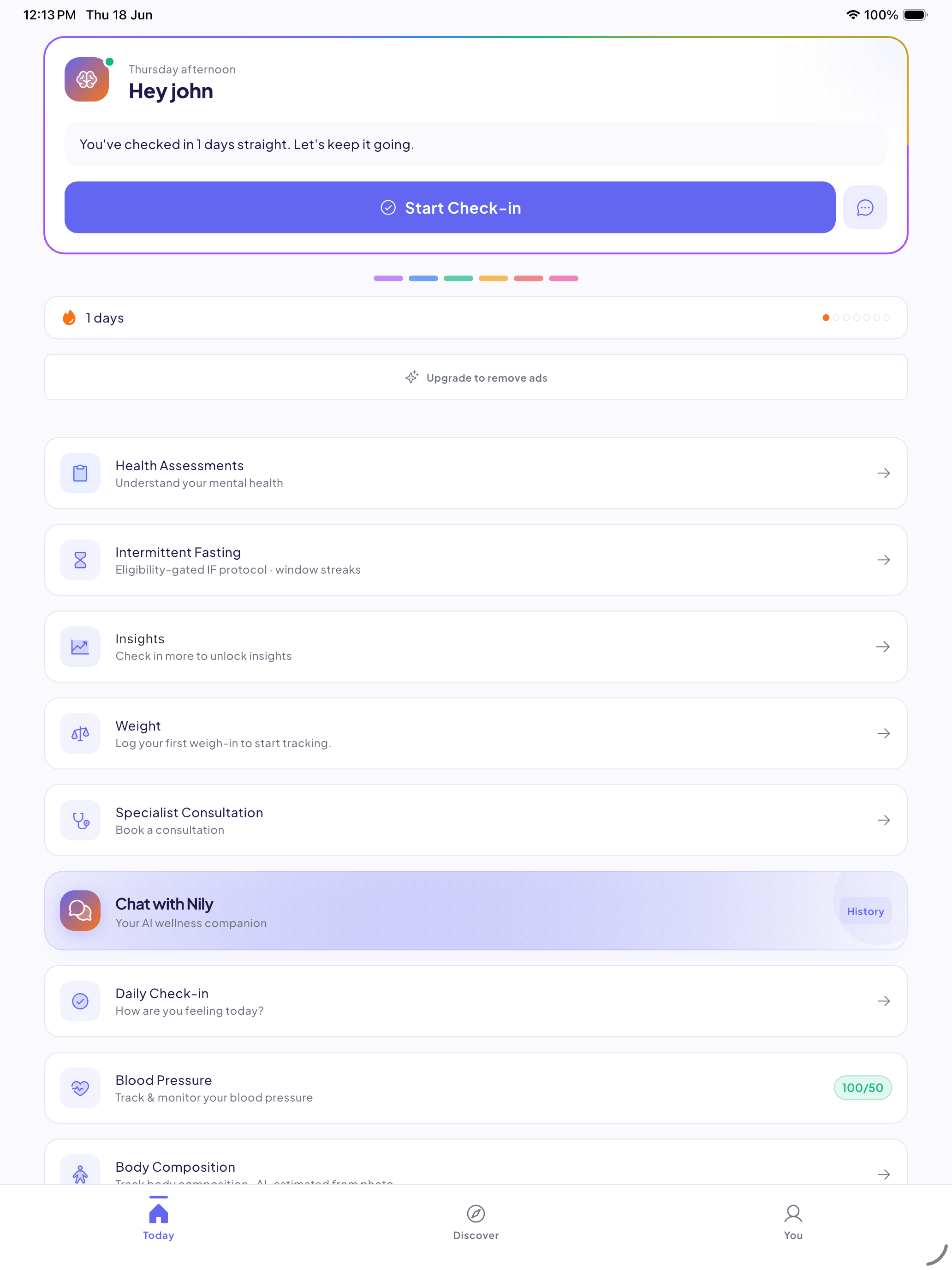 Nily Daily Wellness screenshot 6