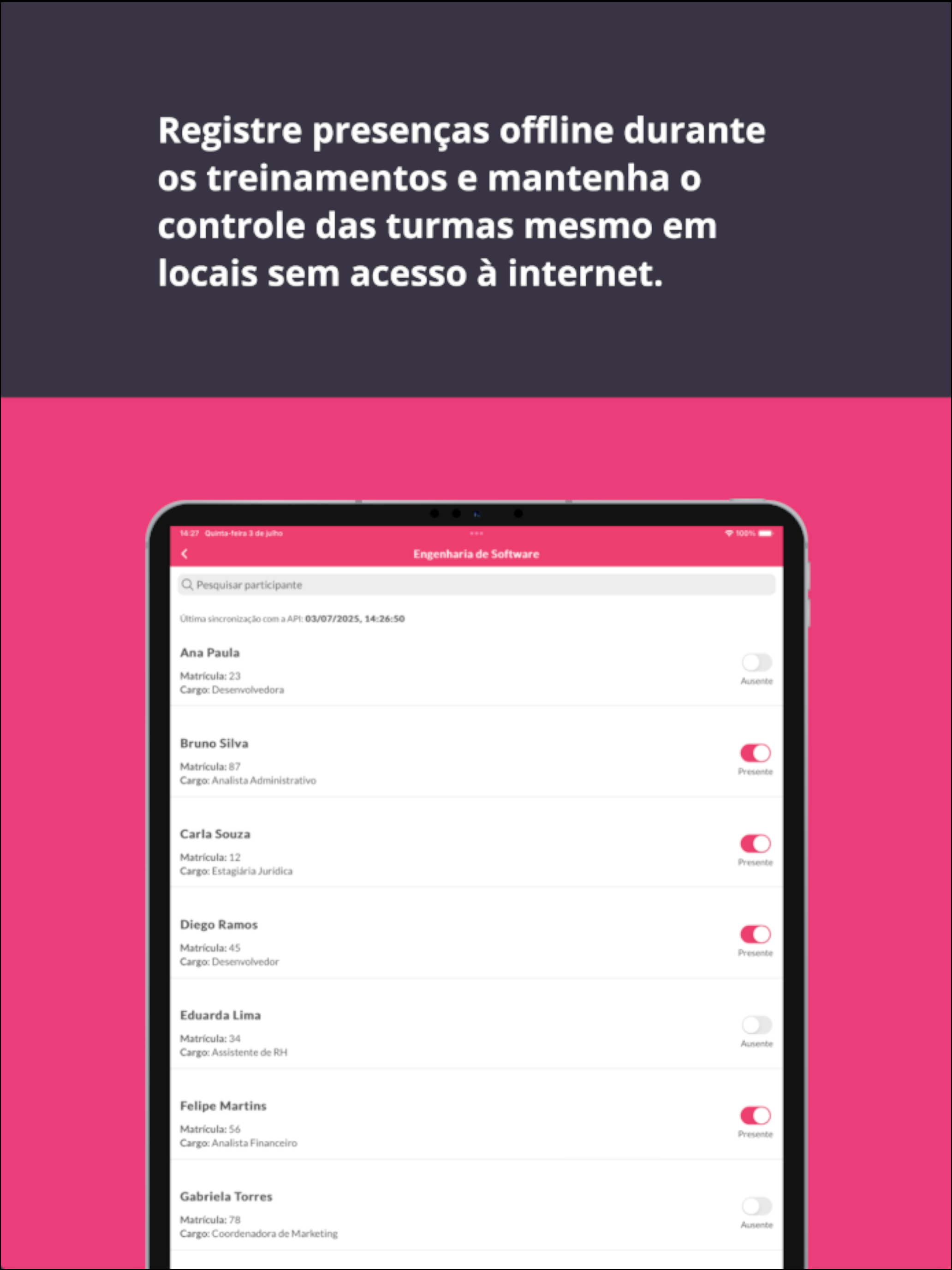 Presença Offline