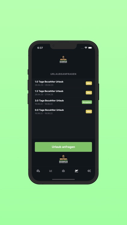 Zeiterfassungdoorman screenshot-5
