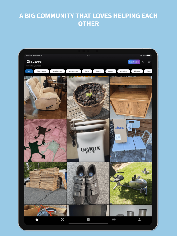 Freecycle - Freebie Alerts iPad screenshot 4 - Shopping app