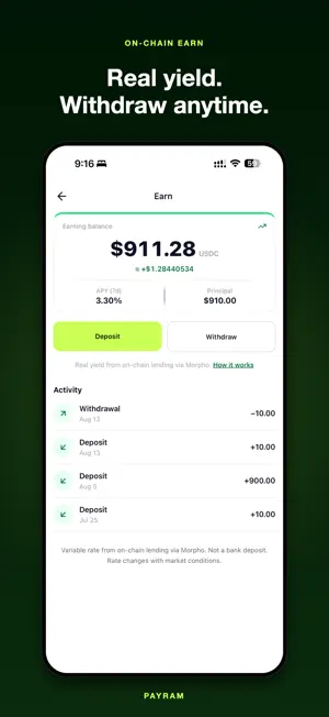 PayRam: Self-Custody Wallet screenshot 3